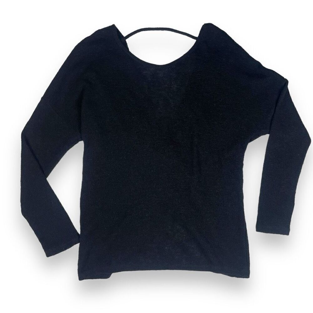 Moa Moa Black Balletcore Sweater Sz M